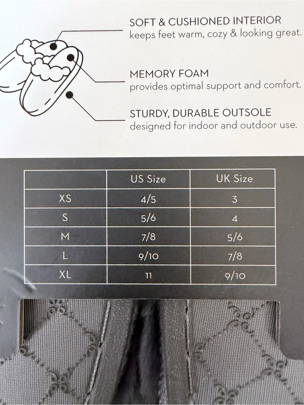 Nine West Gray Fuzzy Slippers - Picture 5 of 5